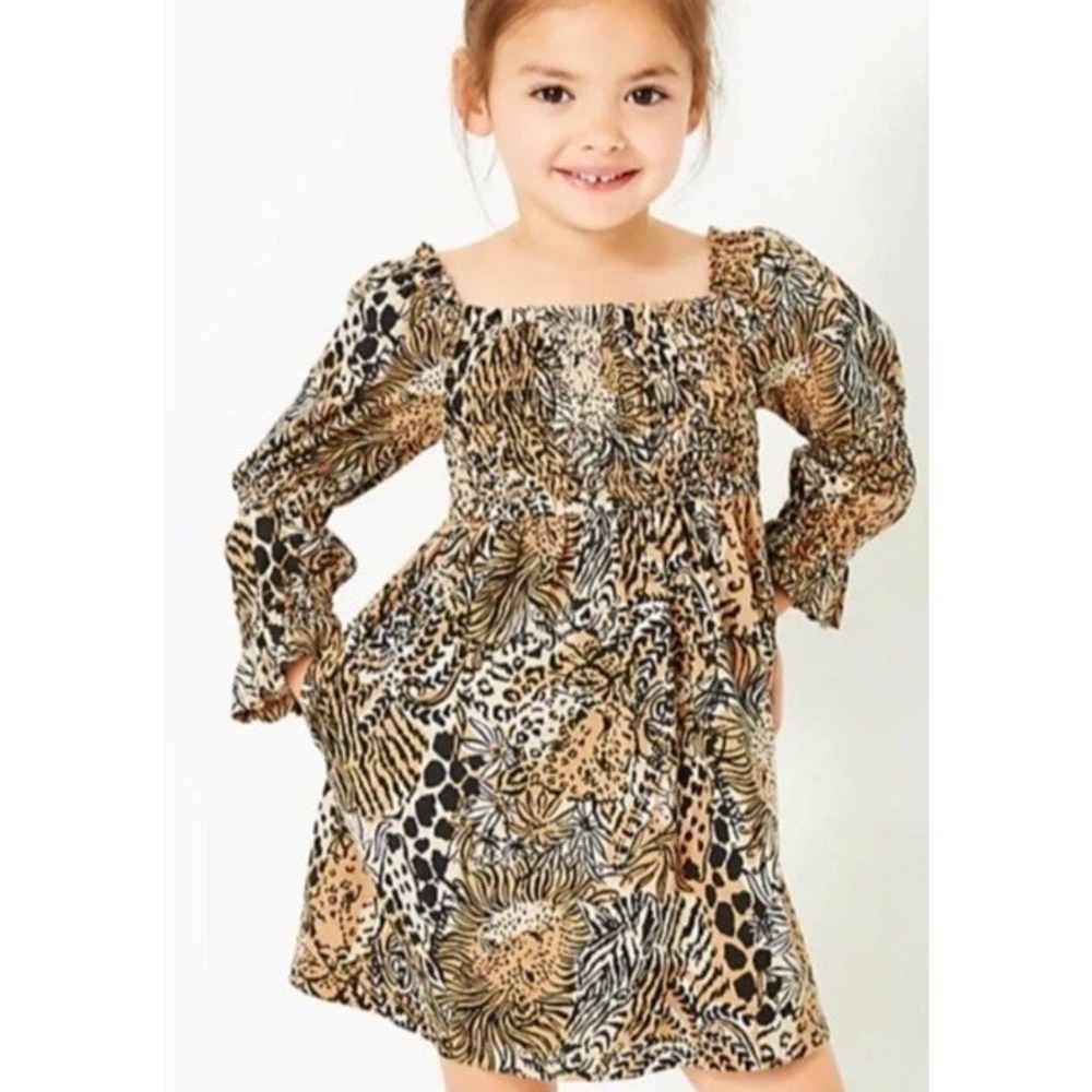 Lilly Pulitzer Walk On The Wild Side Mini Beyonca Girls Dress Size XS NWT New